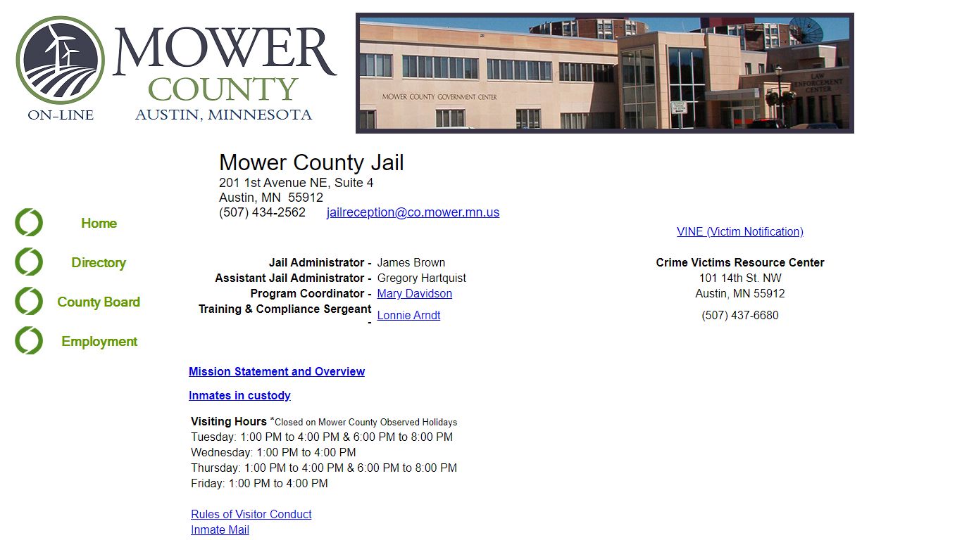 Mower County Jail